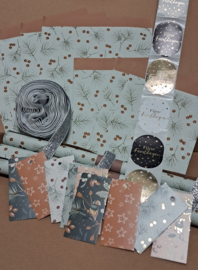 34 delig inpakset Kerst Hulst en Berries