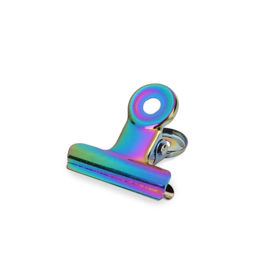 10 Bulldog Clips - Holographic 30 MM