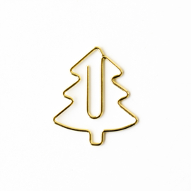 10 Kerstboom paperclips  - 30 MM