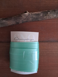 5 Meter satijnen lint Mint groen 10 MM