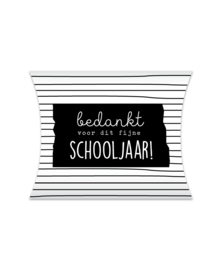 2x Bedankt voor het schooljaar