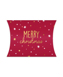 2x Merry christmas  14 x 2,5 x 11 cm