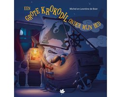 Een grote krokodil onder mijn bed