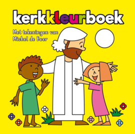 Kerkkleurboek (geel)