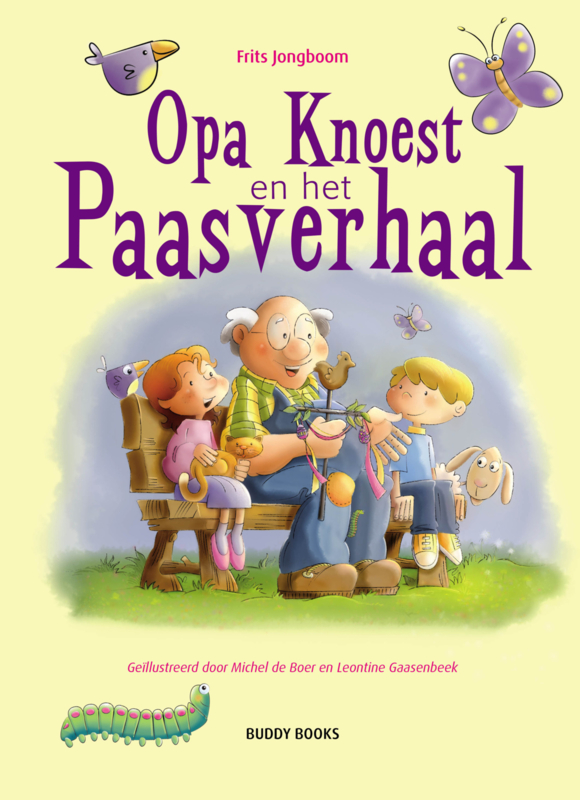 Opa Knoest en het Paasverhaal - kleurboek