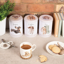 Wrendale Tea, Coffee and Sugar Canisters