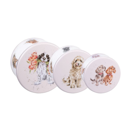 Wrendale 'A Dog's Life' Country Animal Cake Tin Nest