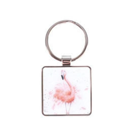 Wrendale sleutelhanger "Flamingo"