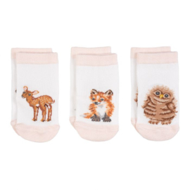 'Little Forest' baby sokken