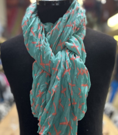 Kruis motief turquoise G7/32/349