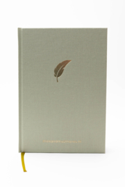 Luxe notitieboek A5 mint blanco