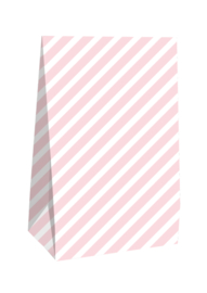Giftbag diagonal pink