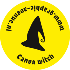 Sticker met eigen tekst en logo