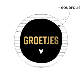 Sticker groetjes