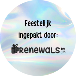 Sticker met eigen tekst