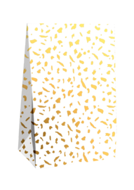 Giftbag terrazzo goud