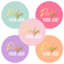 Stickerset pakje voor jou