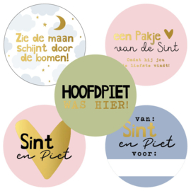 Sticker assorti Sint pastel