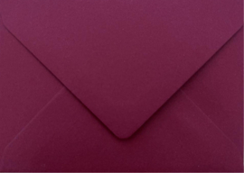 Envelop bordeaux rood