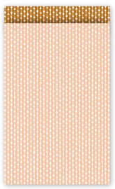 Connecting Dots - blush/roest - M - 5 stuks