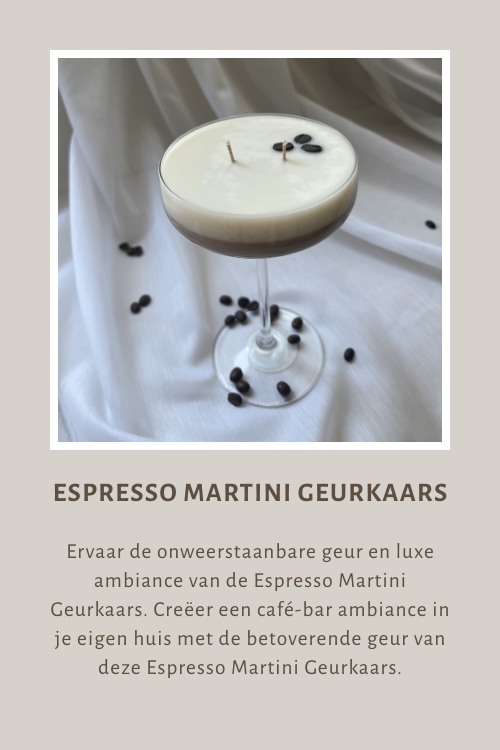 Espresso Martini geurkaars