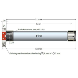 Simu Buismotor T6 DMI (40Nm - 120Nm)
