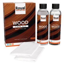 Wood Care Kit Matt Polish (2x 250ml)