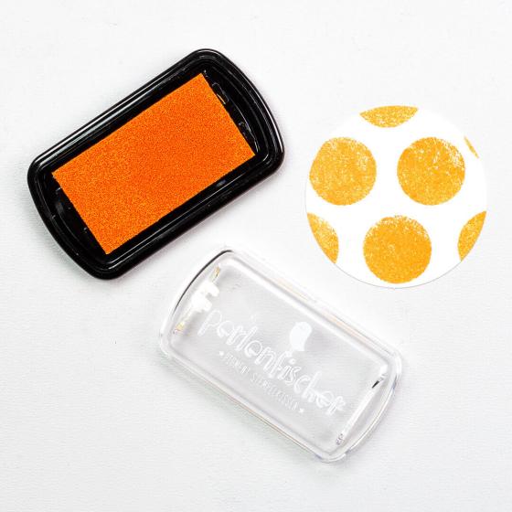 inktkussen mini oranje