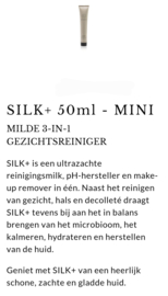 SILK: milde reiniging 50 ml