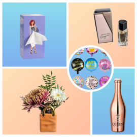 Birthday Queen - cadeaubox medium 10 items