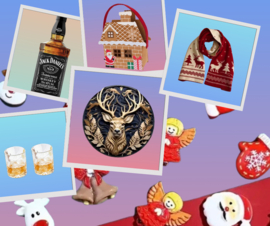 Christmas Whiskey box medium 10 items