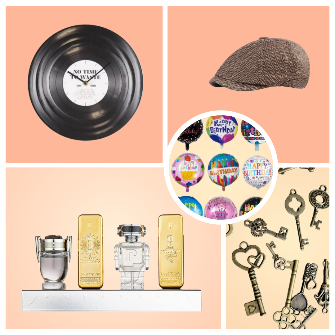 Vintage pakket groot - 15 items