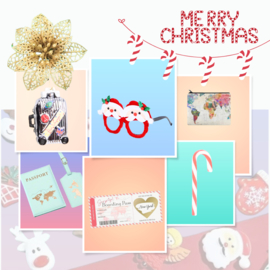 Christmas travel pakket klein - 5 items