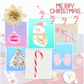 Christmas Pink lady klein - 5 items