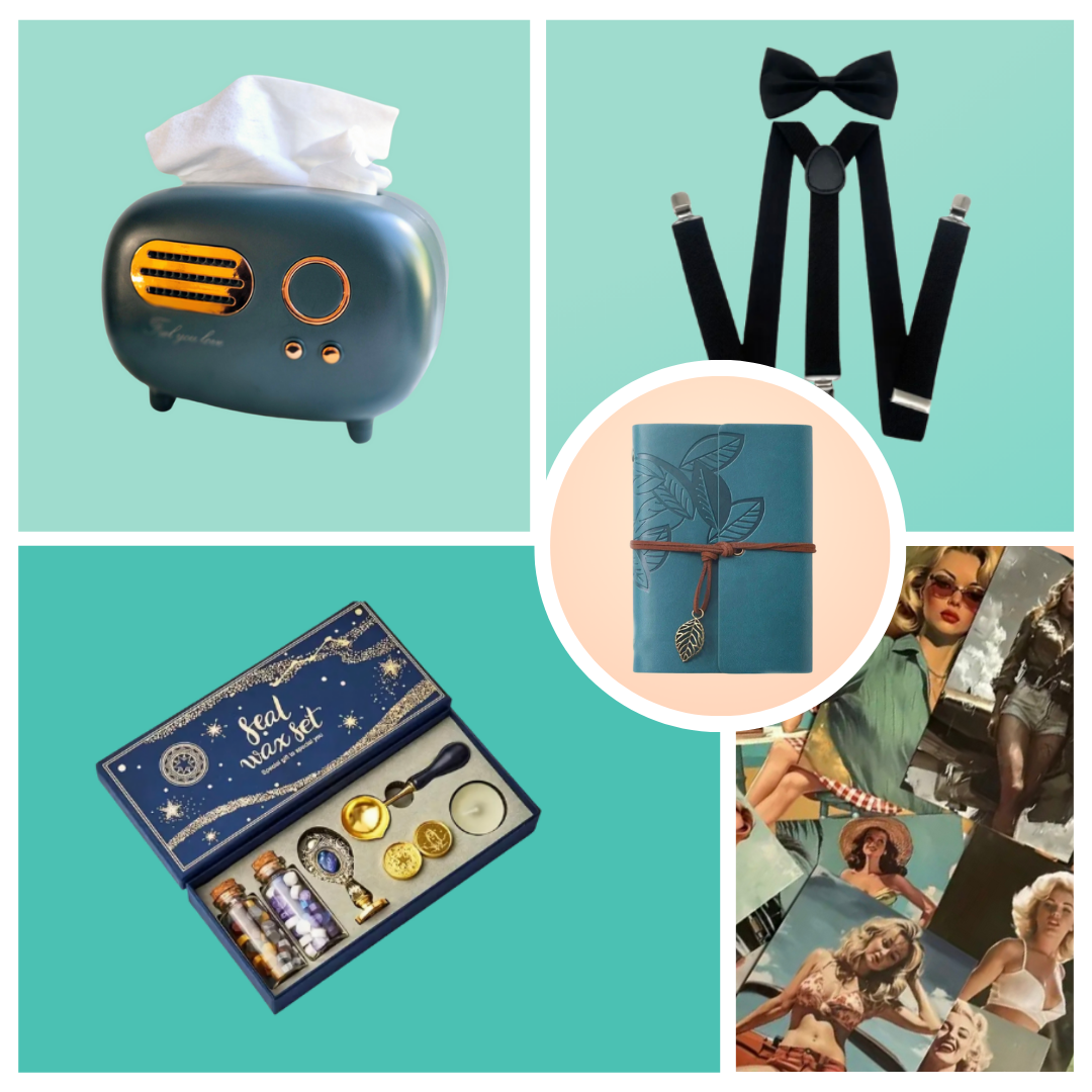 Vintage pakket medium - 10 items
