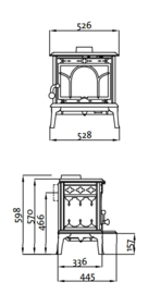 Jotul F100 CB SE