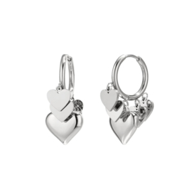 YOU | Multi Hearts Earring