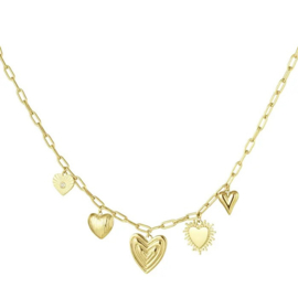 CANDY Charm Necklace Gold