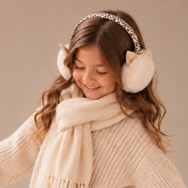 MINI | CLARA Cat Earmuffs Nude