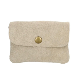 YOU | ALICE Wallet Beige Suède