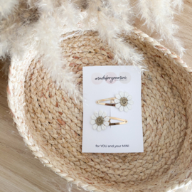 MINI | DAISY Flower Clips