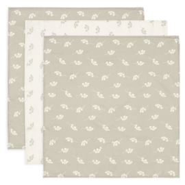 JOLLEIN | Hydrofiele Doek Small 70x70cm Twig Olive Green (3pack)