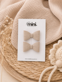 MINI | LIZ Soft Bow Clips
