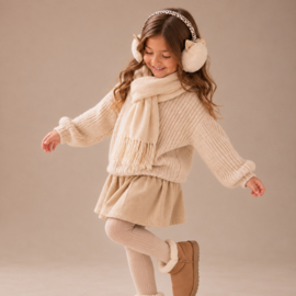 MINI | CLARA Cat Earmuffs Nude