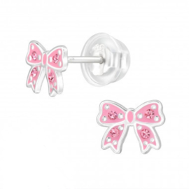 MINI | Silver Sparkle Bows