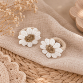 MINI | DAISY Flower hairties