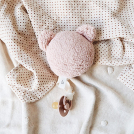 BABY | BEAR speenknuffel Blush