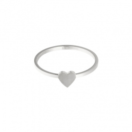YOU| Heart Ring (Zilver)