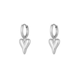 YOU | CHARM Hearts Silver