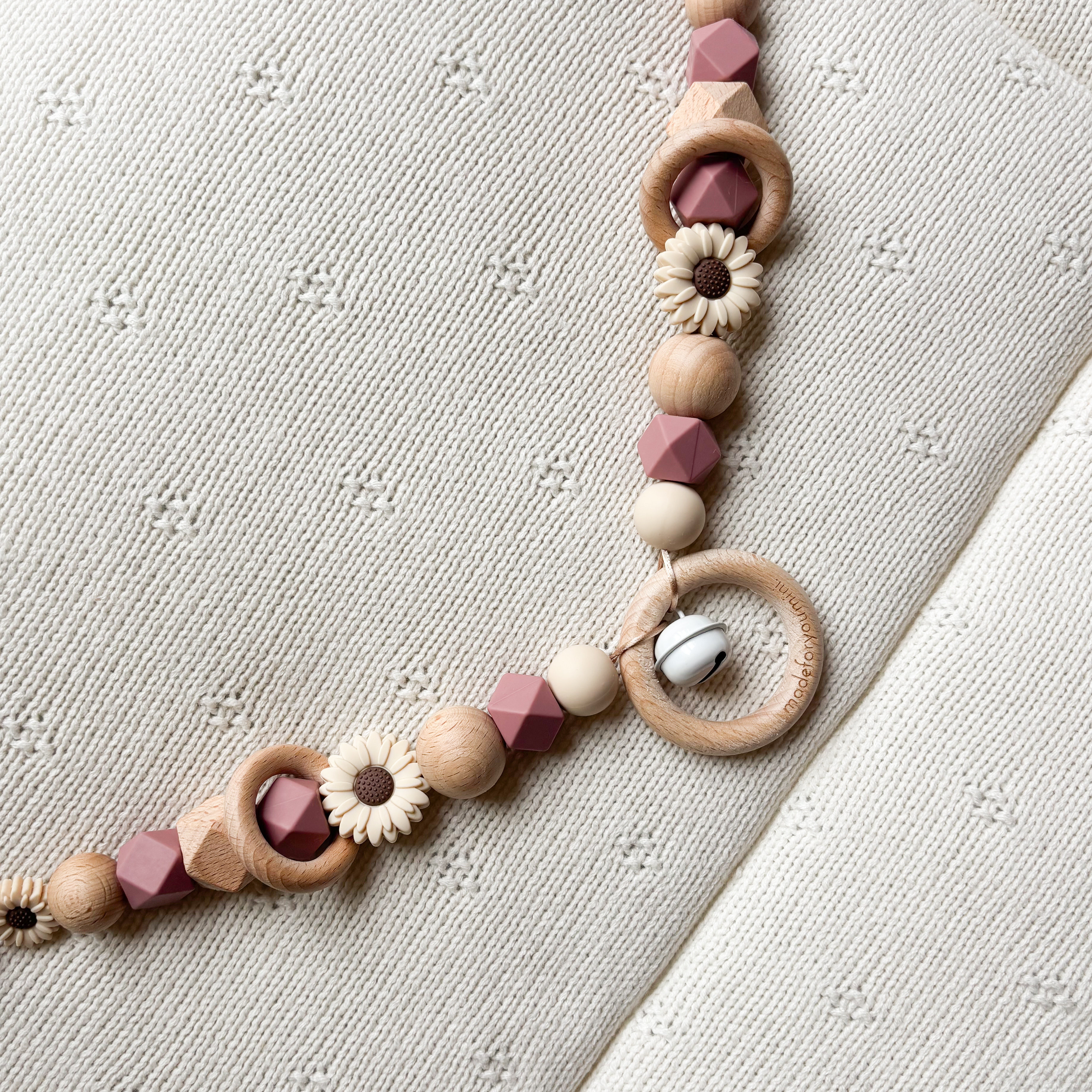 BABY | DAISY MAUVE Wagenspanner